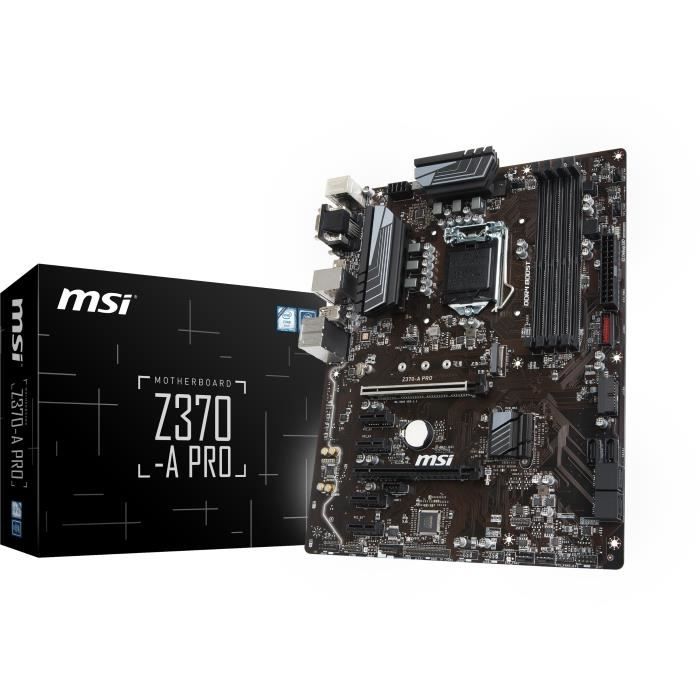 MSI Carte Mère Z370-A PRO