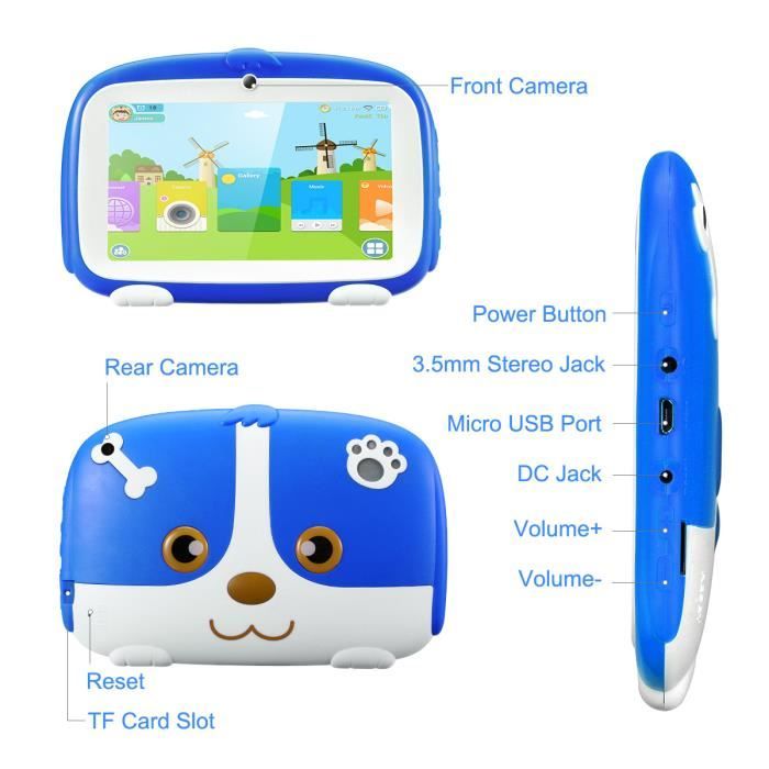 Tablette Tactile pour Enfant Excelvan Q738 7 Pouces1