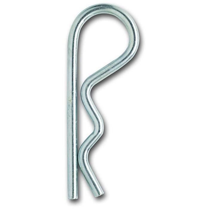 Lot de 2 Goupilles bêta - Acier zingué - Ø 2 x 44 mm
