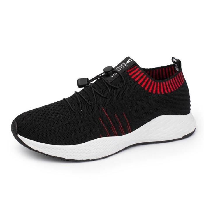 Respirabilité Amortisseur Chaussure Homme Sport De Textile Haute 8On0wPk