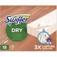 LINGETTE NETTOYANTE SWIFFER Lingettes bois et parquet x18 LINGETTE NETTOYANTE SWIFFER Lingettes bois et parquet x18