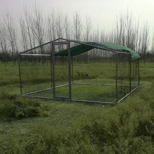 Grand Parc Grillagã Enclos Poulailler Avec Tubes Renforcãs 2x4x225m