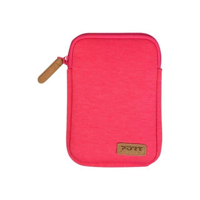 Housse Etui pour Disque Dur 2'5 ROSE - TURIN - PORT DESIGNS