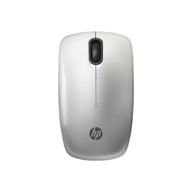 HP Souris optique sans fil - Wireless Mouse Z3200 - Nano-récepteur USB 2,4 GHz - Gris