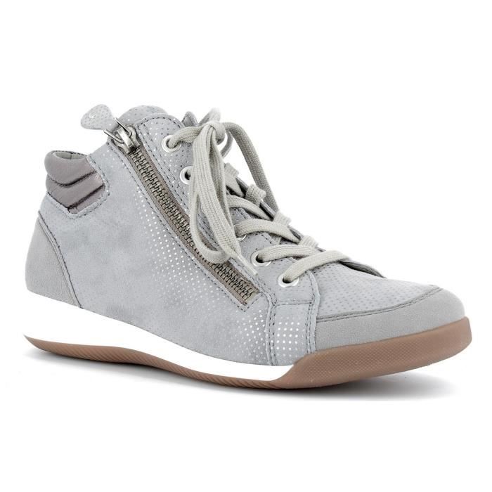 Ara 44410 23 Achat Montantes Baskets Femmes Cuir 12 Rauch 1JcTlFK