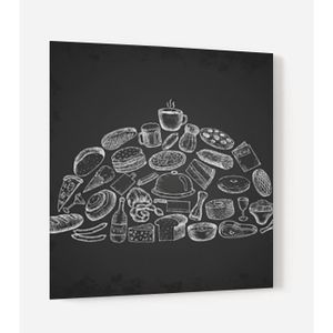 Fond de hotte "Icones style vintage"