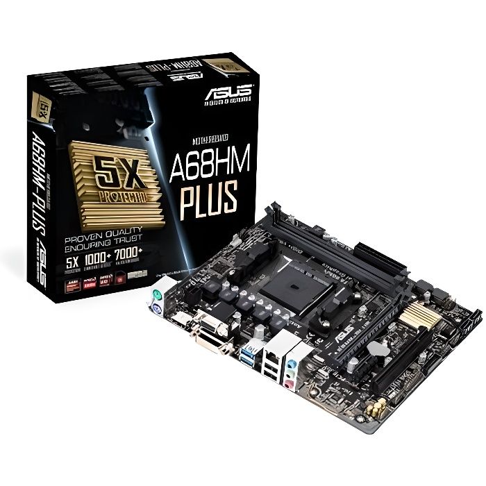 Asus carte mère A68HM-PLUS 90MB0L40-M0EAY0