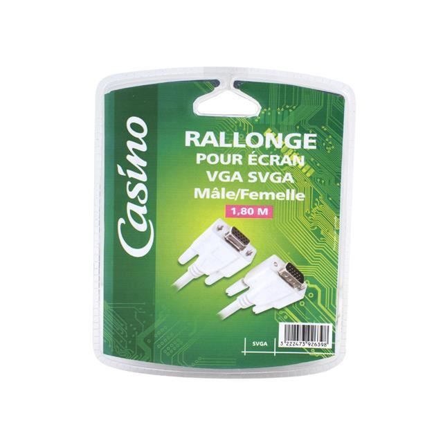CASINO Rallonge Ecran 1m80