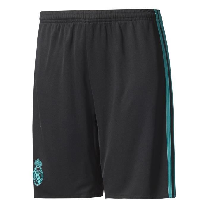 ADIDAS Short de football Real Exterieur 17 - Enfant - Noir