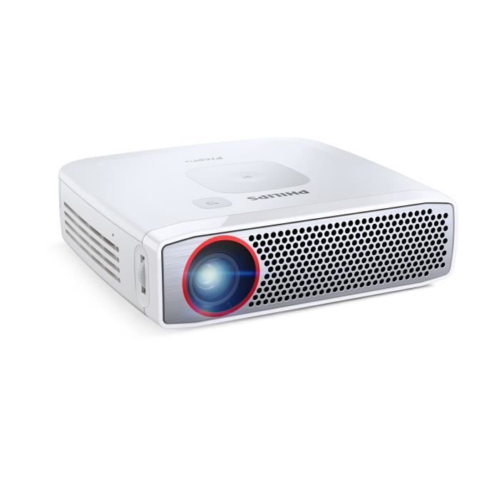 PHILIPS PPX4835 Mini Vidéoprojecteur Portable DLP LED HD 350 Lumens