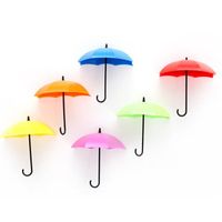 CROCHET yida-world® 6pcs Parapluie Forme Rangement Crochet CROCHET yida-world® 6pcs Parapluie Forme Rangement Crochet