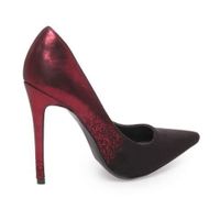ESCARPIN Escarpins stiletto dégradé métallisé rouge et noir ESCARPIN Escarpins stiletto dégradé métallisé rouge et noir