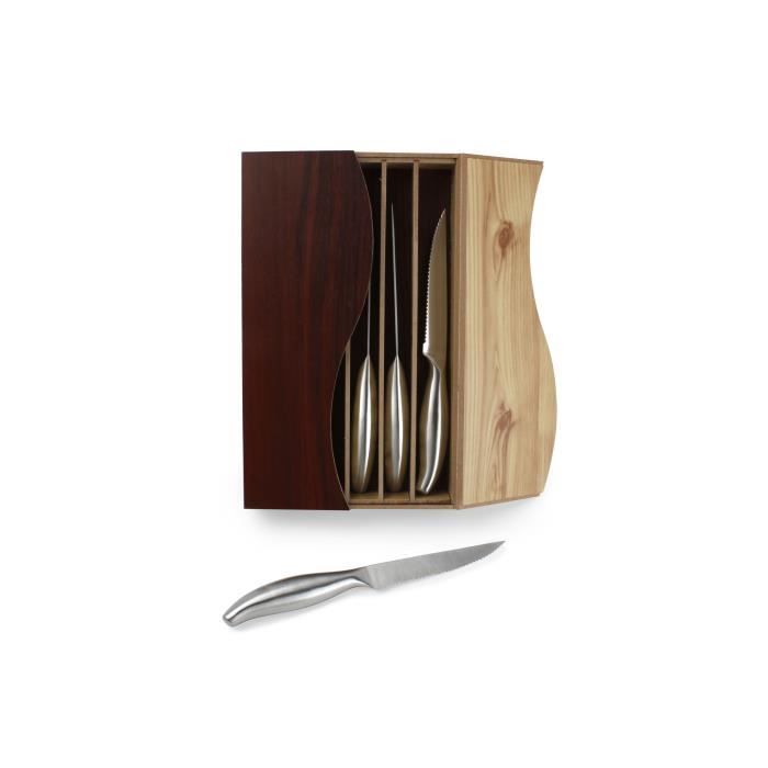 AERTS Set de 6 couteaux à steak - En inox