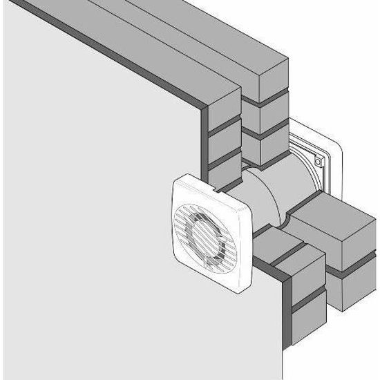 Xpelair DX100 Aérateur de salle de bain/WC - Achat / Vente aération ... Xpelair DX100 Aérateur de salle de bain/WC - Achat / Vente aération ...
