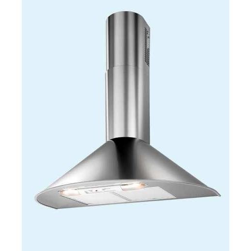 HUDSON HHT 900 M - hotte demi-lune - Evacuation et recyclage - 650 m3-h - 63 dB max - Larg 90cm - Inox