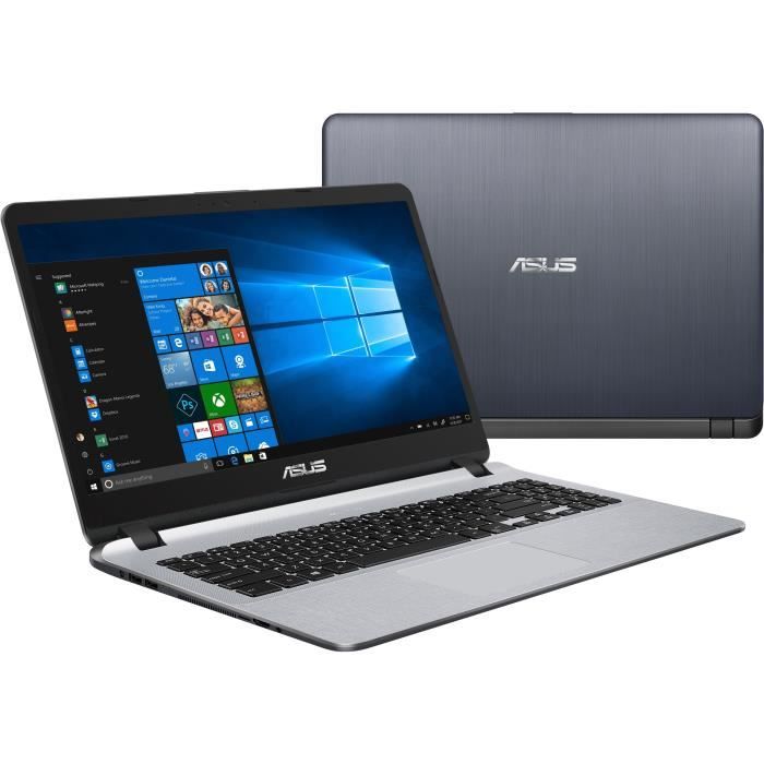 Ordinateur Portable - X507MA-EJ139T - 15,6 pouces FHD - Pentium N5000 - RAM 4Go - Stockage 128Go SSD + 1To HDD - Windows 10