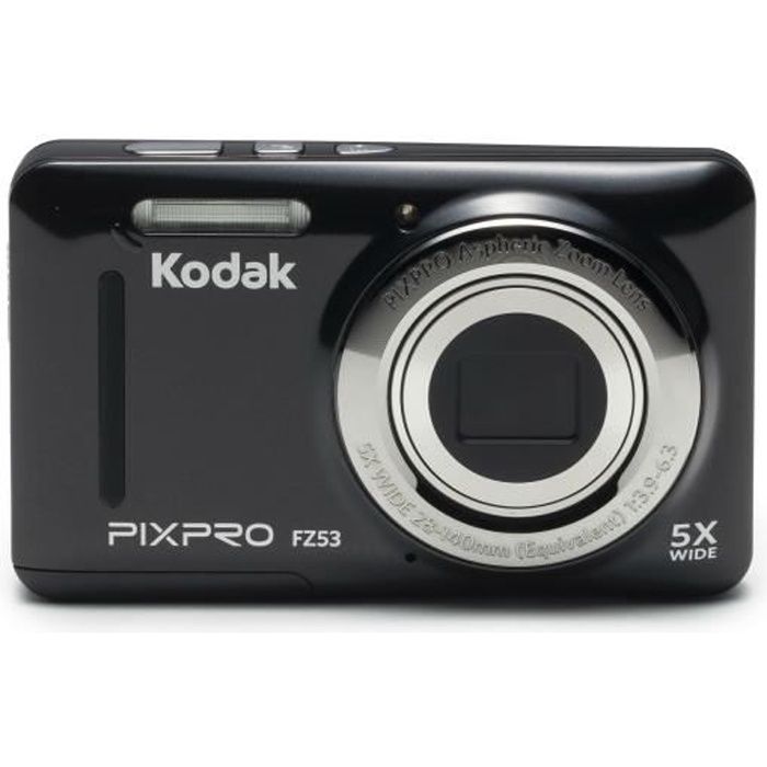 KODAK - FZ53-BK - Appareil photo compact - Noir