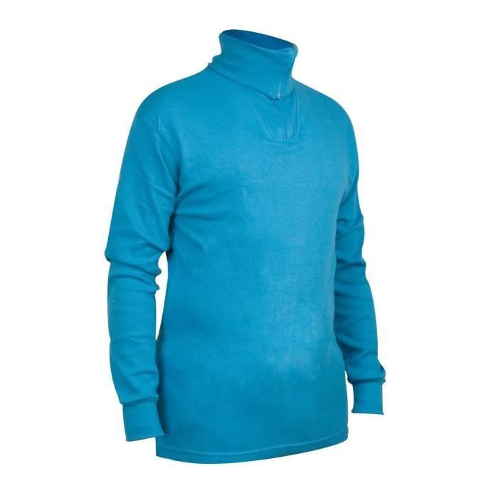 AVENTO Pull en coton - Adulte - Bleu