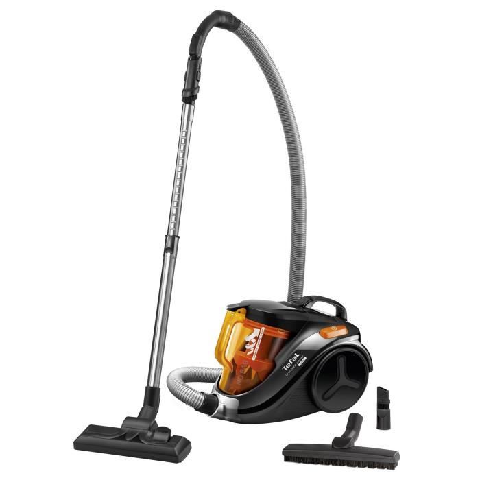 TEFAL TW3753EA Aspirateur sans sac compact Power Cyclonic - Accessoires inclus