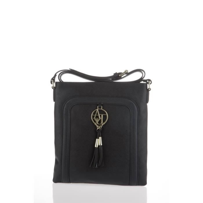 ARMANI JEANS - Sac Bandoulière Bleu - Femme