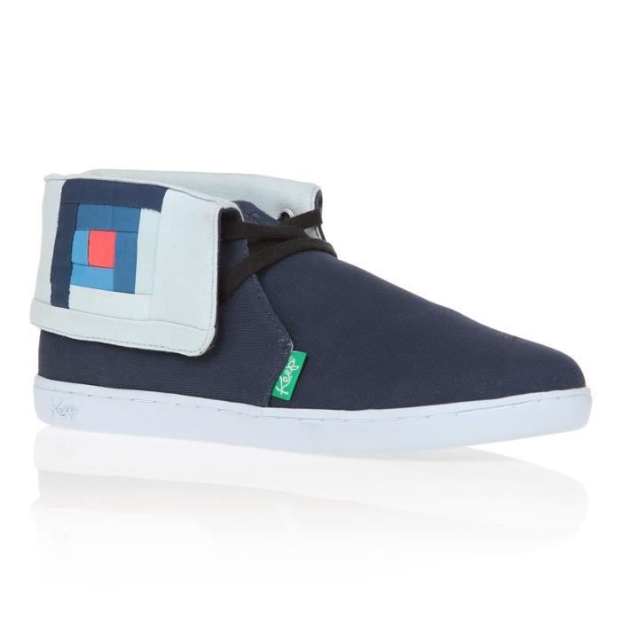 KEEP Baskets Montantes Nuss Log Gabin - Mixte - Bleu et Blanc