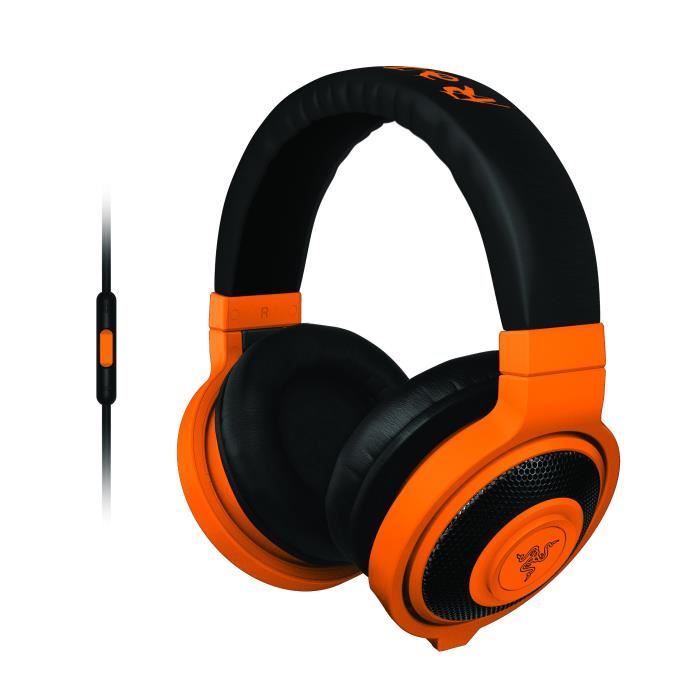 Razer casque Gaming Kraken Mobile Orange