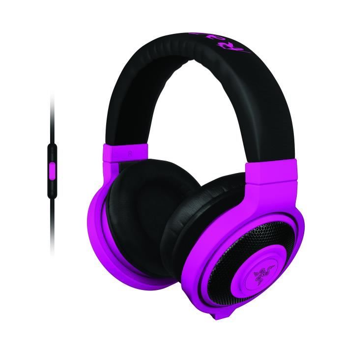 Razer casque Gaming Kraken Mobile Violet