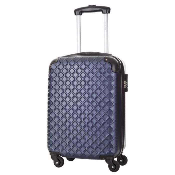 STEVE MILLER - SAILOR Valise Cabine Rigide 4 Roues - Marine