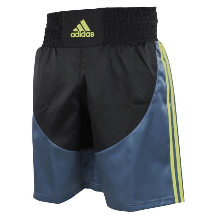ADIDAS PERFORMANCE Short Multiboxe Noir et Jaune