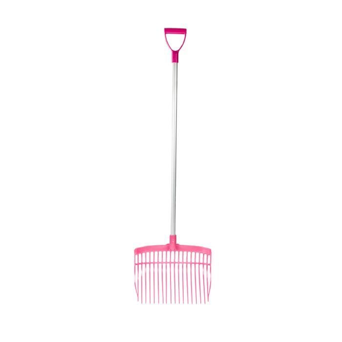 HORZE Tête de fourche V-plast pour chevaux - Pink - One size -