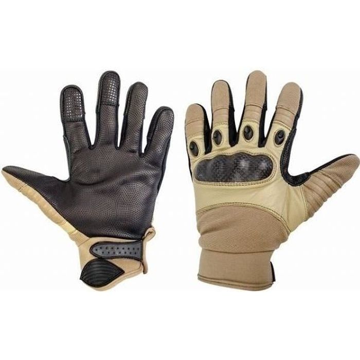 HIGHLANDER Gants Combat Homme Brun Clair