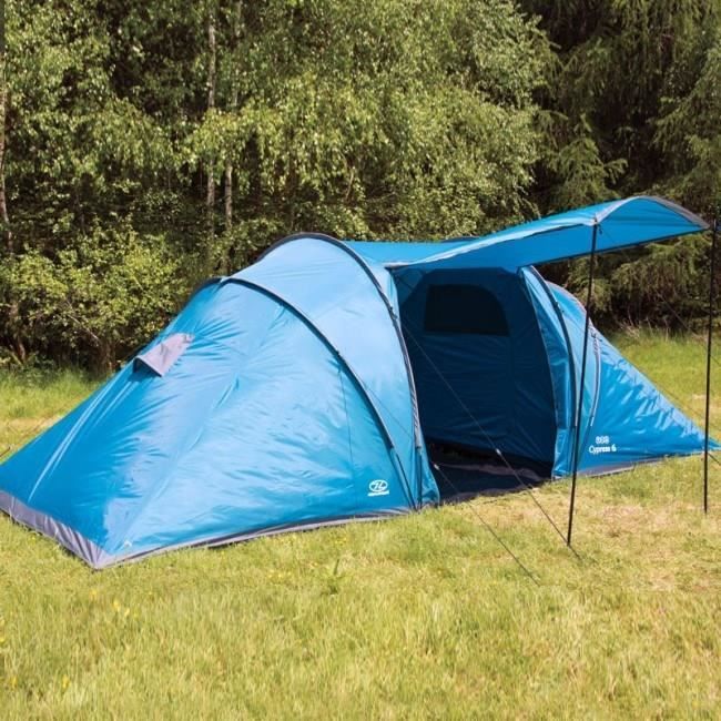 HIGHLANDER Tente Cypress 6 Bleu canard