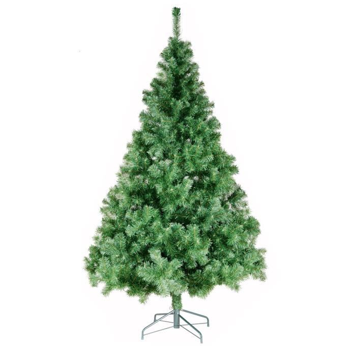 Sapin de Noël artificiel Norway - 780 branches - Ø 98 x H 180 cm - Vert - Avec pied