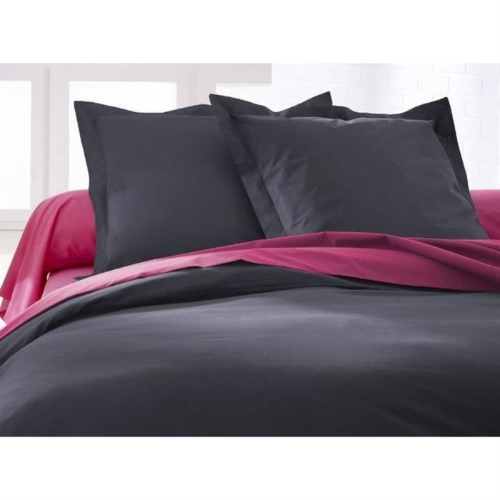 TODAY Lot de 2 taies d'oreillers 100% coton 75x75 cm canon de fusil