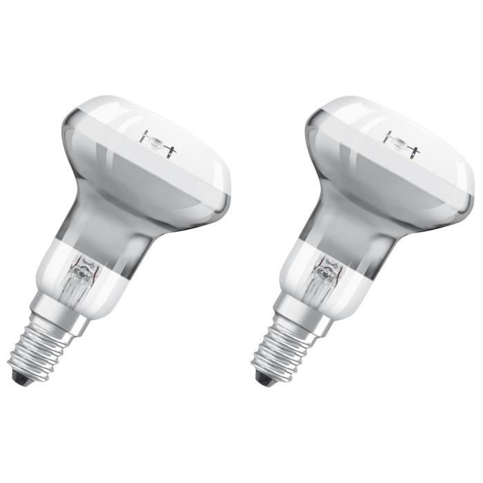 OSRAM Lot de 2 Ampoules Spot LED R50 E14 2,8 W équivalent à 19 W blanc chaud
