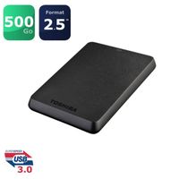 DISQUE DUR EXTERNE Toshiba STOR.E BASICS 2.5'' 500Go USB 3.0 DISQUE DUR EXTERNE Toshiba STOR.E BASICS 2.5'' 500Go USB 3.0