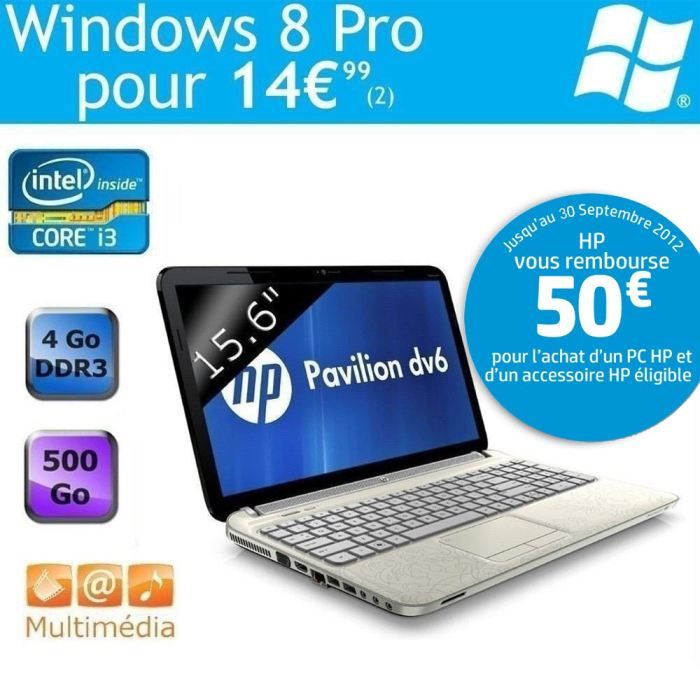 HP Pavilion dv6 6c52sf   Achat / Vente ORDINATEUR PORTABLE HP Pavilion