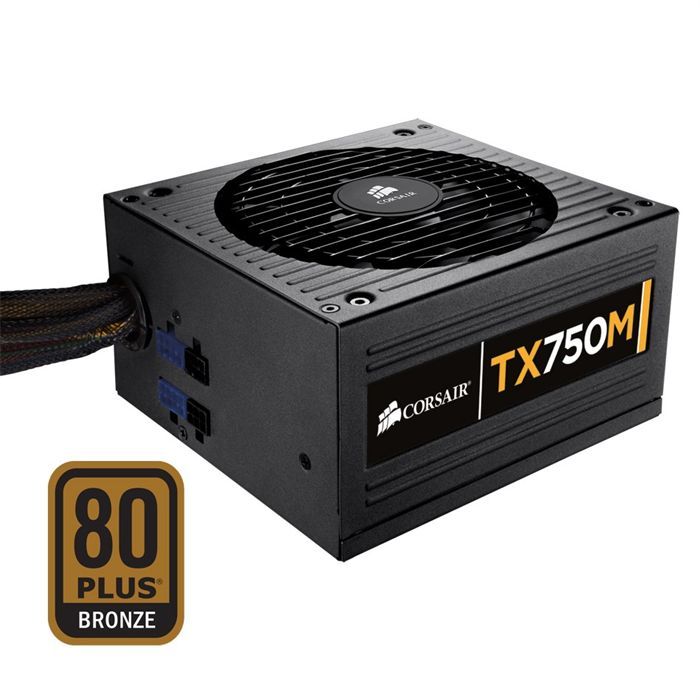 modulaire 750 Watts   Certifié 80PLUS Bronze   Norme ATX12V v2.31