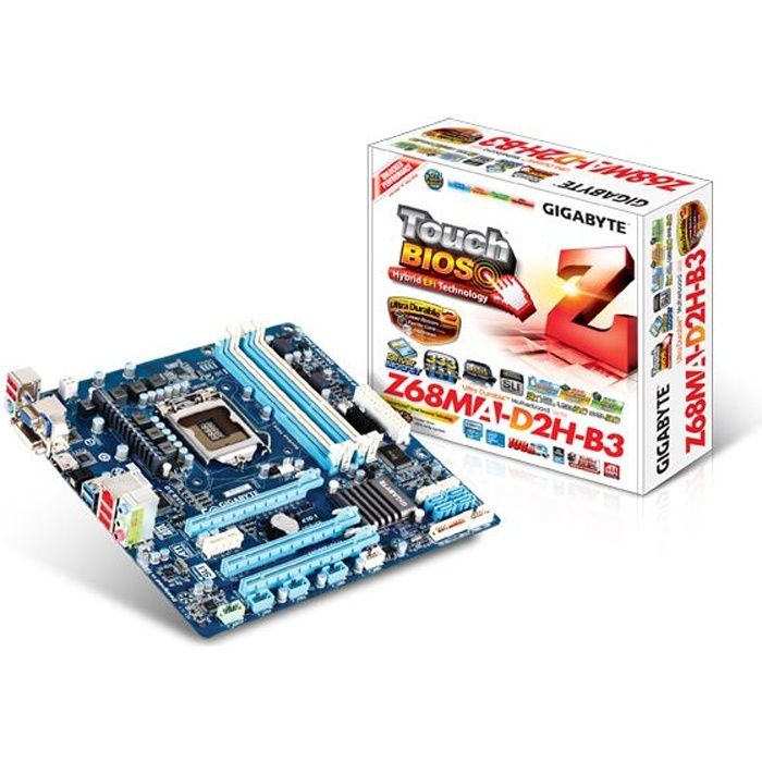 Gigabyte Z68MA D2H B3   Achat / Vente CARTE MERE Gigabyte Z68MA D2H B3