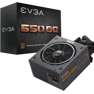 EVGA Alimentation PC 110-BQ-0650-V2 650W BRONZE EVGA Alimentation PC 110-BQ-0650-V2 650W BRONZE