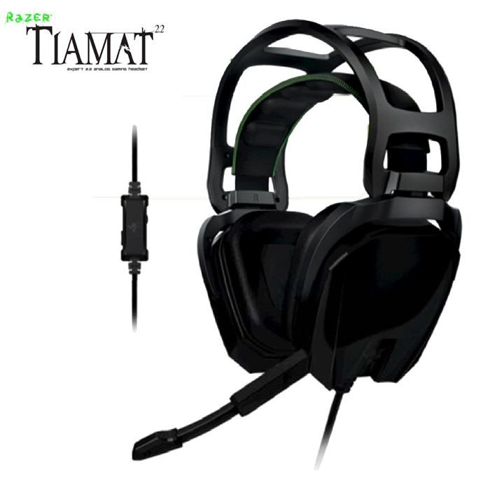 Razer Micro Casque Gamer Tiamat 22 Filaire Pc Noir Prix Pas