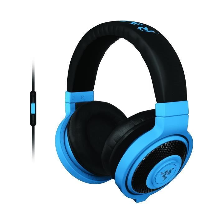 Razer Casque Kraken Mobile Filaire Bleu Prix Pas