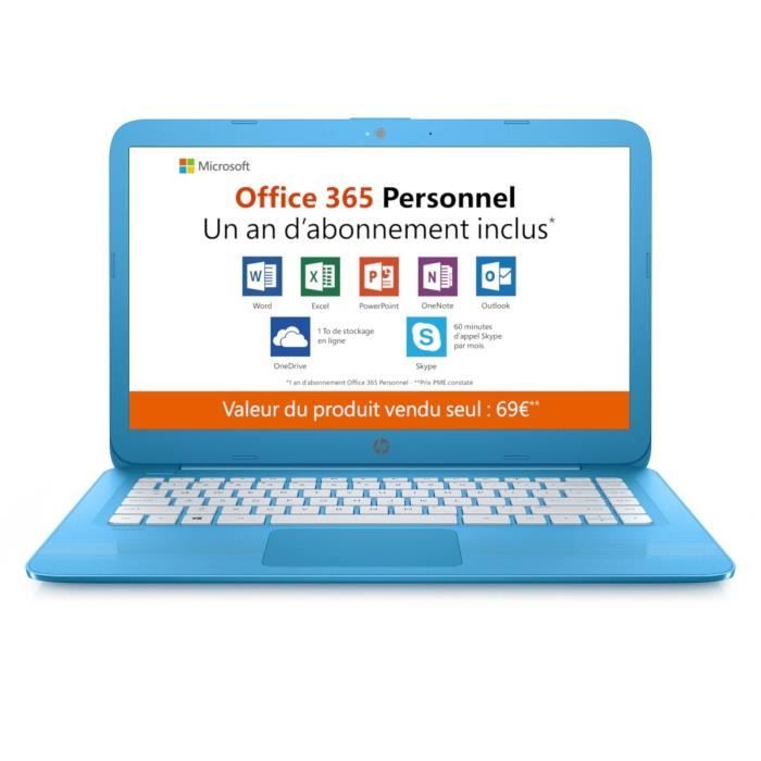  PC Portable Stream 14-cb033nf-14" HD-Celeron1