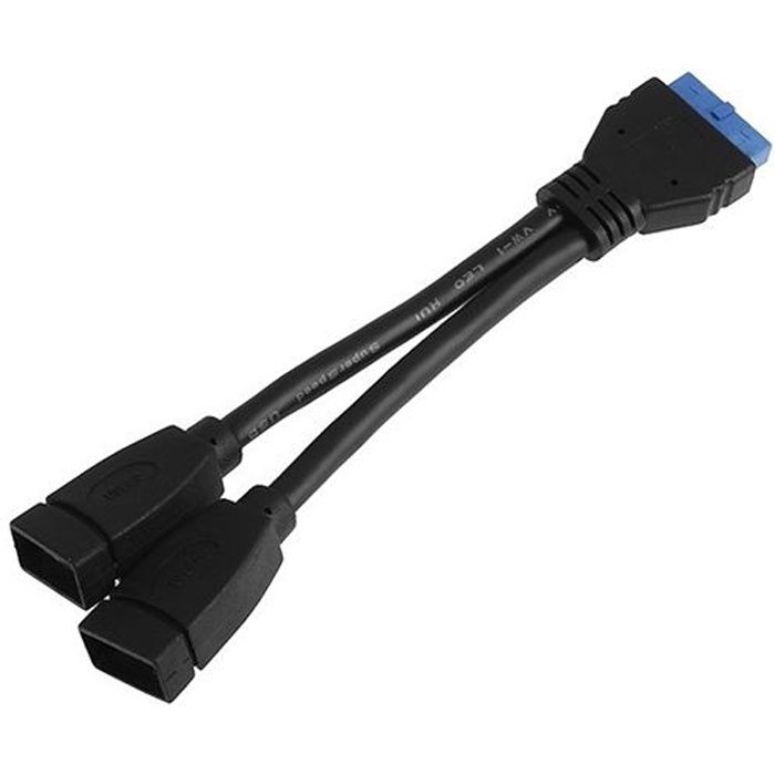 Bitfénix câble interne USB3.0   Longueur 165 mm   Type de