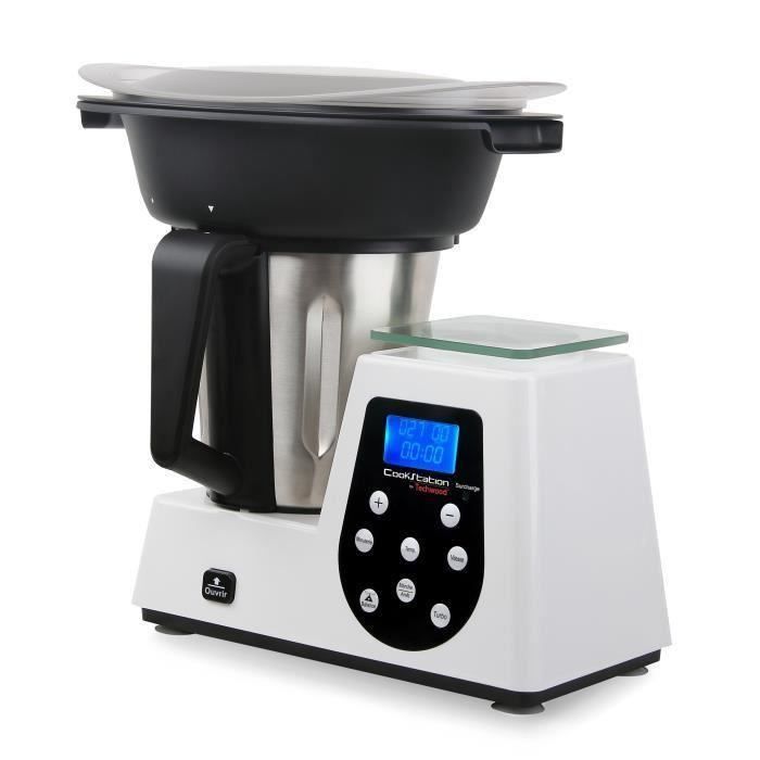 Robot Impastatrice Techwood Con Ciotola In Acciaio Inox Da 5L E Movimento Planetario
