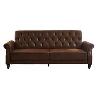 CANAPÉ - SOFA - DIVAN BRICKLANE Canapé Chesterfield droit convertible 3 CANAPÉ - SOFA - DIVAN BRICKLANE Canapé Chesterfield droit convertible 3