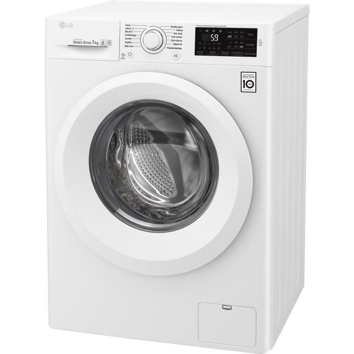  F72J53WH - Lave linge frontal - 7kg - 1200 tours1