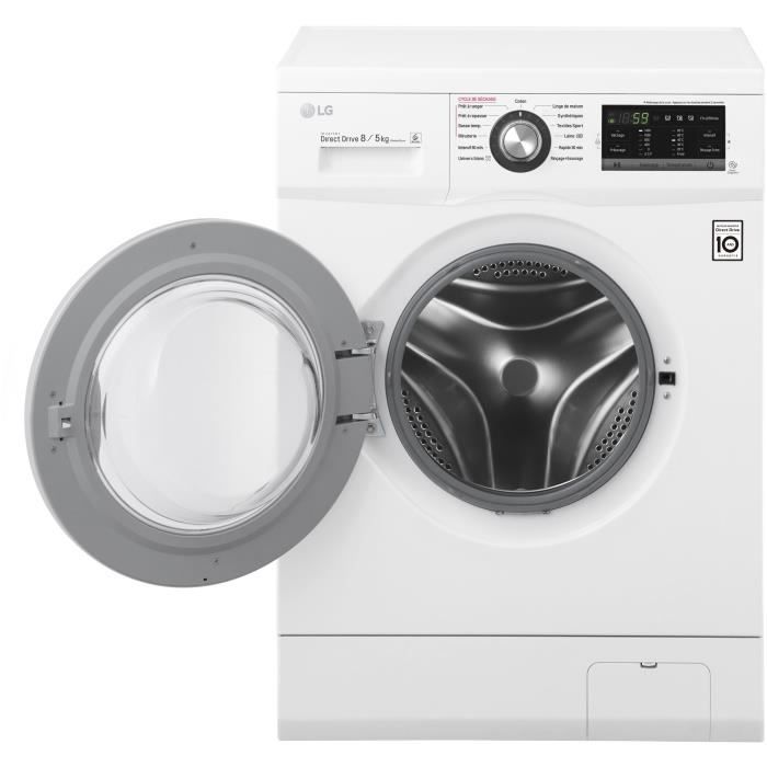  F855G64WR-Lave linge séchant frontal-Lav2