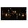 Guirlande de Noël boules et étoiles - 10 LED blanc