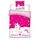 Housse de couette rose